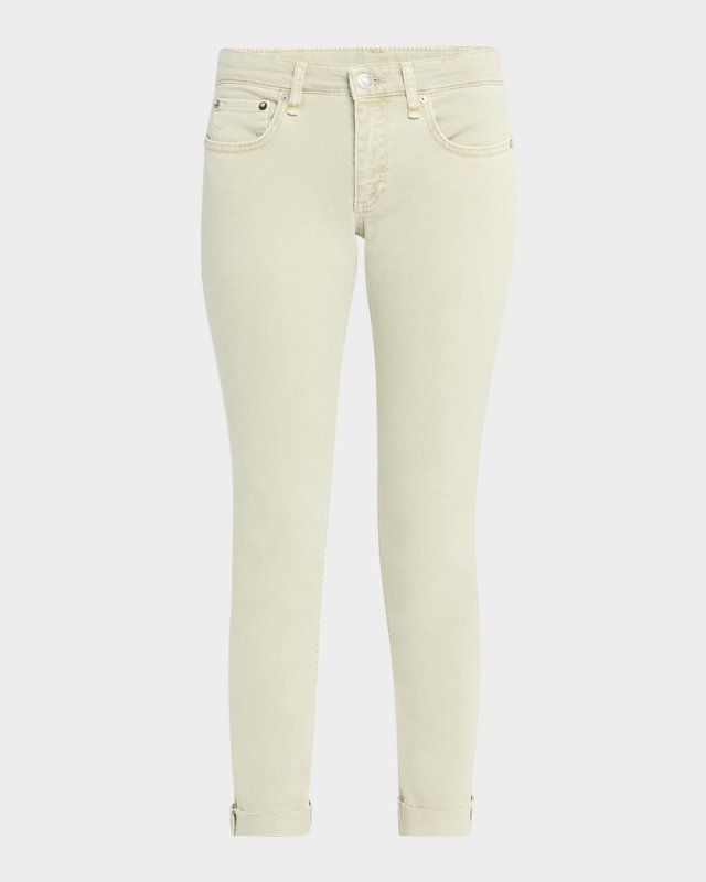 Dre Low-Rise Slim Boyfriend Jeans